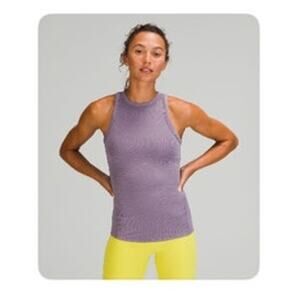 Lululemon Hold Tight Crewneck Tank Top Dusky Lavender Size 8